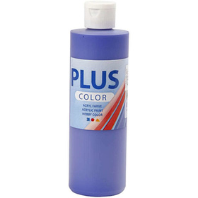 Plus Color Bastelfarbe, Ultramarinblau, 250ml