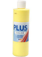 Plus Color Bastelfarbe, Primärgelb, 250ml