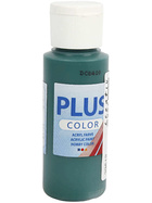 Plus Color Bastelfarbe, Dunkelgrün, 60ml