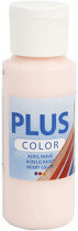 Plus Color Bastelfarbe, Blassrosa, 60ml