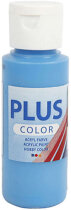 Plus Color Bastelfarbe, Ozeanblau, 60ml