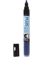 Plus Color Marker, 1-2 mm, L 14,5 cm, Marineblau, 1 Stück