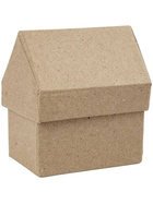 Schachteln in Hausform, 6x8,5 cm, H 10,5 cm, 4 Stück