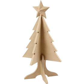 Weihnachtsbaum mit Stern H: 63 cm