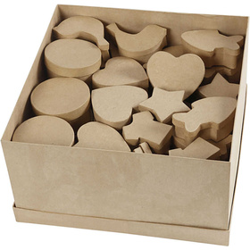 Schachteln, 6-11 cm, 63 Stck