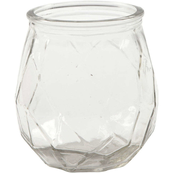 Glas-Kerzenbehälter