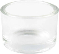 Teelichtglas, 5 x 3,2 cm, 48 Stck