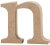 Buchstabe, n, H 8 cm, Stärke: 2 cm, MDF, 1 Stück