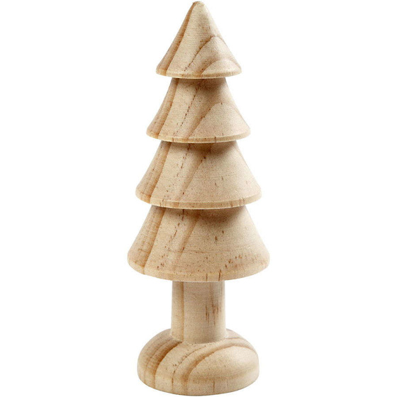 Tannenbaum, Weihnachtsbaum , Holz, H: 10cm, 1 Stück