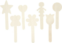 Lolly-Figuren mit Köpfchen, 25 Stück