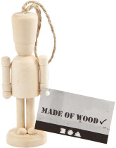 Holzfigur Nussknacker H: 9 cm, 1 Stück