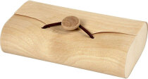 Holzkästchen in Kuvertform 13 x 8 x 3,5 cm, Holz