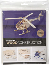 3D Holzpuzzle Helikopter