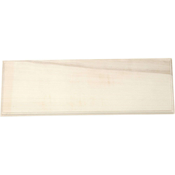Holzschild, Größe 10x30 cm, 1 Stück