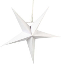 Stern, H 15 cm, Weiß, 15 Stück