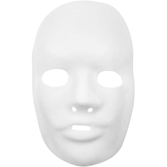 Gesichts-Vollmaske, 24 x 15,5 cm, 1 Stück