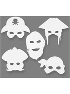 Piraten-Masken, 16-26  x 17,5-26,5 cm, 16 Stück