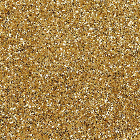 Glitter, 35 mm, 60 mm, Gold, 20g