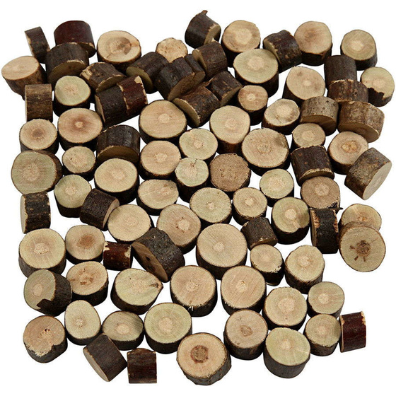 Holzscheiben, 7-10 mm, Strke: 4-5 mm