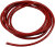 Lederband, 4 mm, Rot, 2m