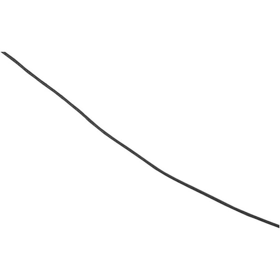 Baumwollkordel, Strke: 0,6 mm, Schwarz, 100m