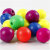 Perlen-Mix in Neonfarben, 16 mm, LochGröße 3 mm, Neonmix, China berry