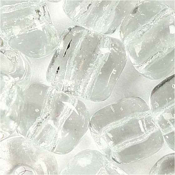 Rocailleperle, Gre 6; 4 mm, Kristall, 25g