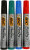 BIC Marker 2000, Strichstärke: 1,7 mm, Sortierte Farben, 4sort.
