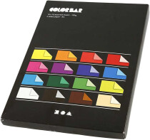 Color Bar, Papier, doppelseitig bedruckt, A4, 16 Farben...