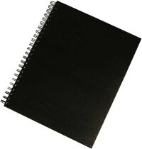 Notizbuch, 23x30,5 cm, schwarz
