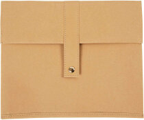 Flache Tasche, 26,5 x 22 , Hellbraun