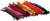 Pfeifenreiniger, 5-12 mm- 30 cm, Sortierte Farben, 500sort.