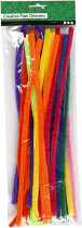 Pfeifenreiniger, 6 mm - 30 cm, Sortierte Farben, 50sort.
