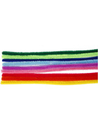 Pfeifenreiniger, 9 mm x  30 cm, Sortierte Farben, 25sort.