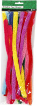 Pfeifenreiniger, 15 mm x  30 cm, Sortierte Farben, 15sort.