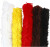 Pfeifenreiniger / Chenille-Draht, 30 mm x  40 cm, sortierte Farben, 48 Stück