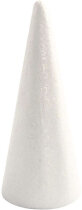Kegel, 19,5 cm x 7 cm, Weiß, Styropor, 1 Stück