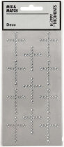 Strasstein-Sticker "Kreuz"