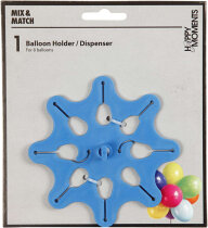 Ballon-Halter, 10,3 cm, Blau