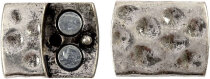 Magnetschloss, 7x29 mm, LochGröße 3x10 mm, Antiksilber