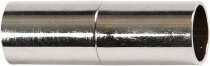Magnetverschluss, 20 mm, LochGre 5 mm, Versilbert