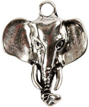 Fashion Charm, Elefant, 20 mm, LochGröße 3 mm,...