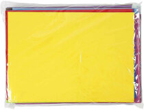 Moosgummiplatten - 20 Farben, 30 x 42 cm x 2 mm, 20Bl. sort.