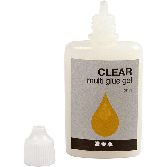 Bastelkleber Clear Multi Glue Gel, 27ml