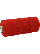 Baumwollkordel, Stärke: 1 mm, Rot, 220g