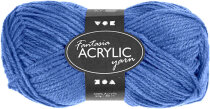 Fantasia Polyacryl Wolle, Blau, 50g