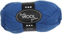 Baby-Wolle, Kobaltblau