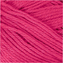 Merzerisierte Baumwolle, Pink, 50g