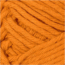 Baumwolle , Orange, Maxi, 50g