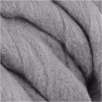 XL Acryl/Wolle-Mischung Grau
